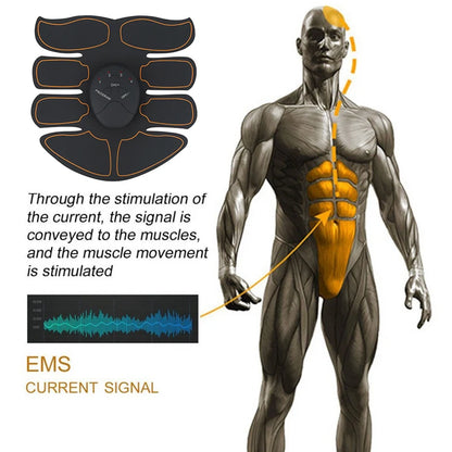 EIENACOCO EMS Wireless Muscle Stimulator — 6-Mode Body Toner