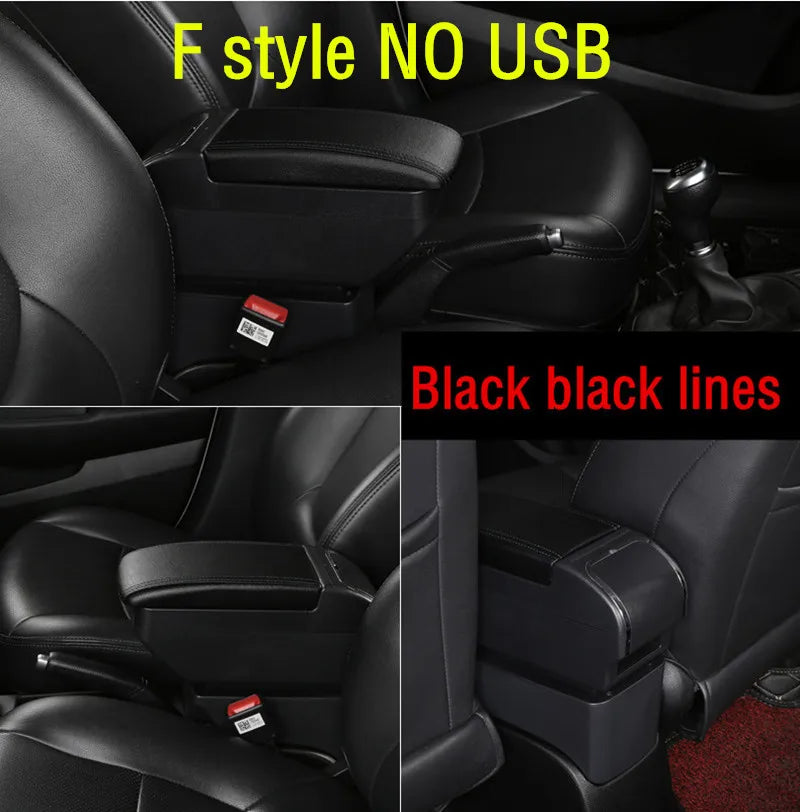 For Suzuki Vitara Armrest Box Double Layer Car Armrest Box Central Storage Box Interior Dedicated Retrofit Car Accessories