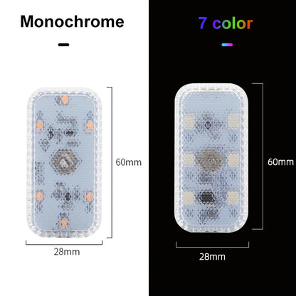 USB Rechargeable LED Touch Car Interior Light