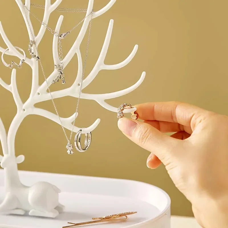 Jewelry Rack Antlers – Earrings, Necklaces, Rings & Bracelet Display Stand