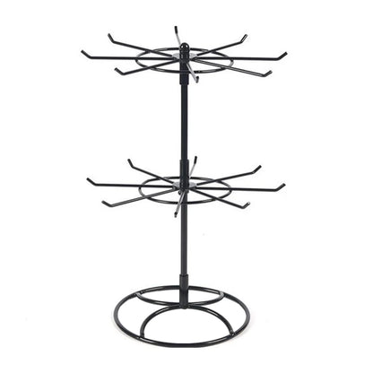 Rotating 2-Tier Jewelry Display Stand