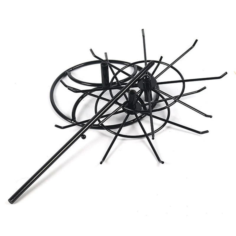 Rotating 2-Tier Jewelry Display Stand