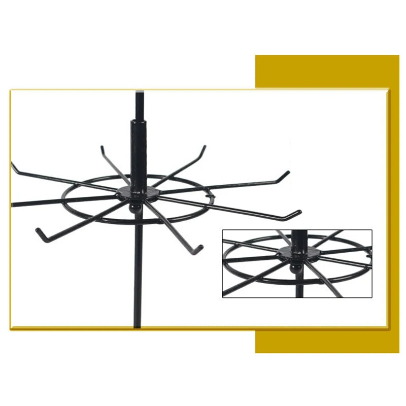 Rotating 2-Tier Jewelry Display Stand
