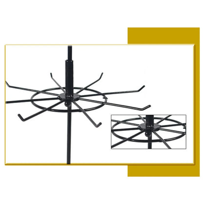 Rotating 2-Tier Jewelry Display Stand