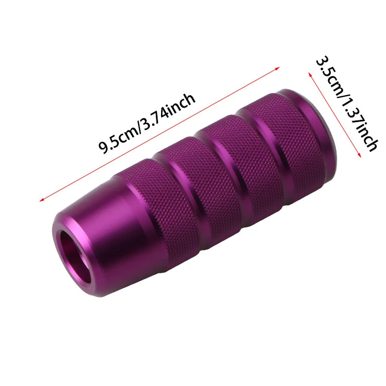 Car Accessories Universal Aluminum Gear Shift Knob Stick Manual Shift Knob Shifter With Adapters Gear Shift Knob Fits Most Car