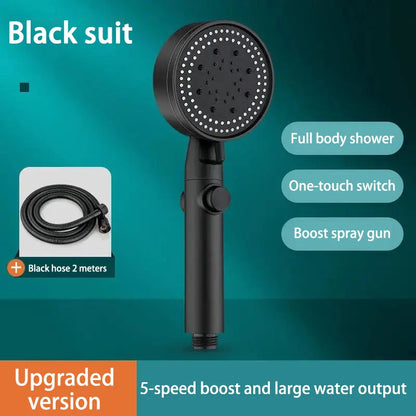 For Xiaomi Shower Head 5 Modes Water Saving Adjustable High Pressure Showerhead Handheld Spray Hangable Bathroom Accessories New