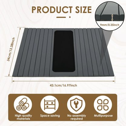 Wood Sofa Arm Tray Sofa Tray in Folding Design Sturdy and Robust Sofa Tray Convenient Sofa Tray for Storage Sofa Tray Home