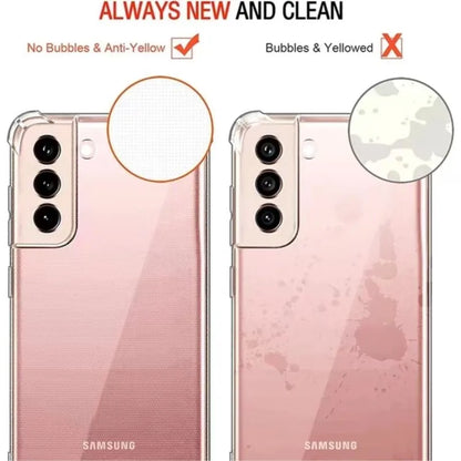 Shockproof Phone Case for Samsung Galaxy A25 A35 A55 A15 A54 A34 A14 5G A24 4G A05S A73 A53 A33 A23 A13 Transparent Back Cover