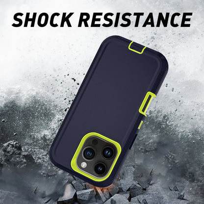 Armor Shockproof iPhone Case – Hard PC + TPU Back Cover