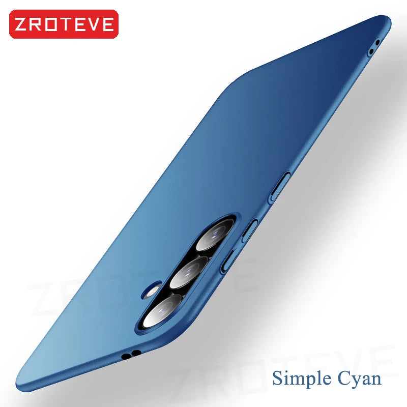 For Samsung S25 Case ZROTEVE Slim Matte Hard PC Cover For Samsung Galaxy S24 S23 Ultra S22 Plus S20 S21 FE S10 S10e Phone Cases