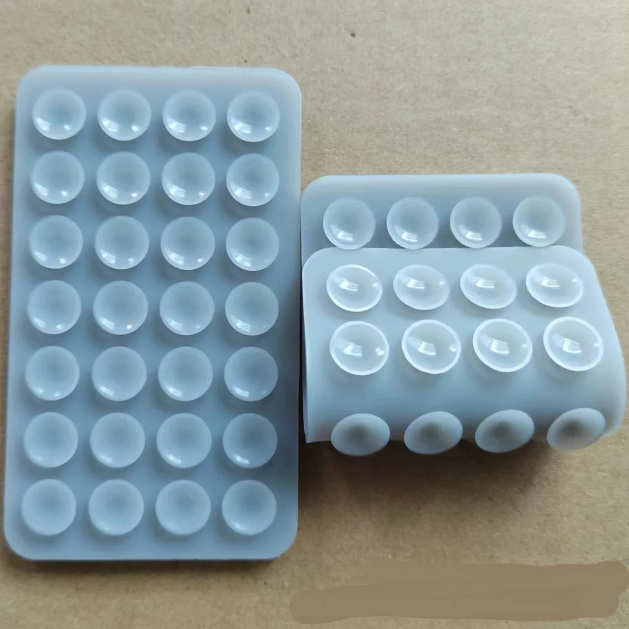 Double-Sided Silicone Suction Cup Phone Holder 28 Pads Universal Stand for Tablet & Charger