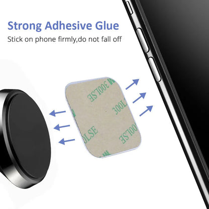 5/10pcs Phone Metal Plates for Magsafe Cellphone Holder Iron Sheet Universal Sticker Disk Mount for iPhone 17 16 15 Pro Samsung