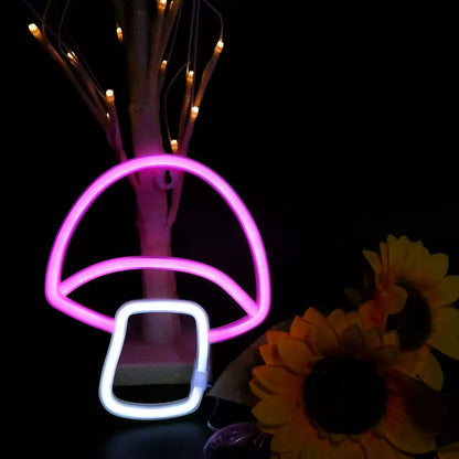 LED Neon Sign with USB/Battery for Bar Bedroom Game Room Wedding Party Wall Decor Christmas Gift Customizable Lighting