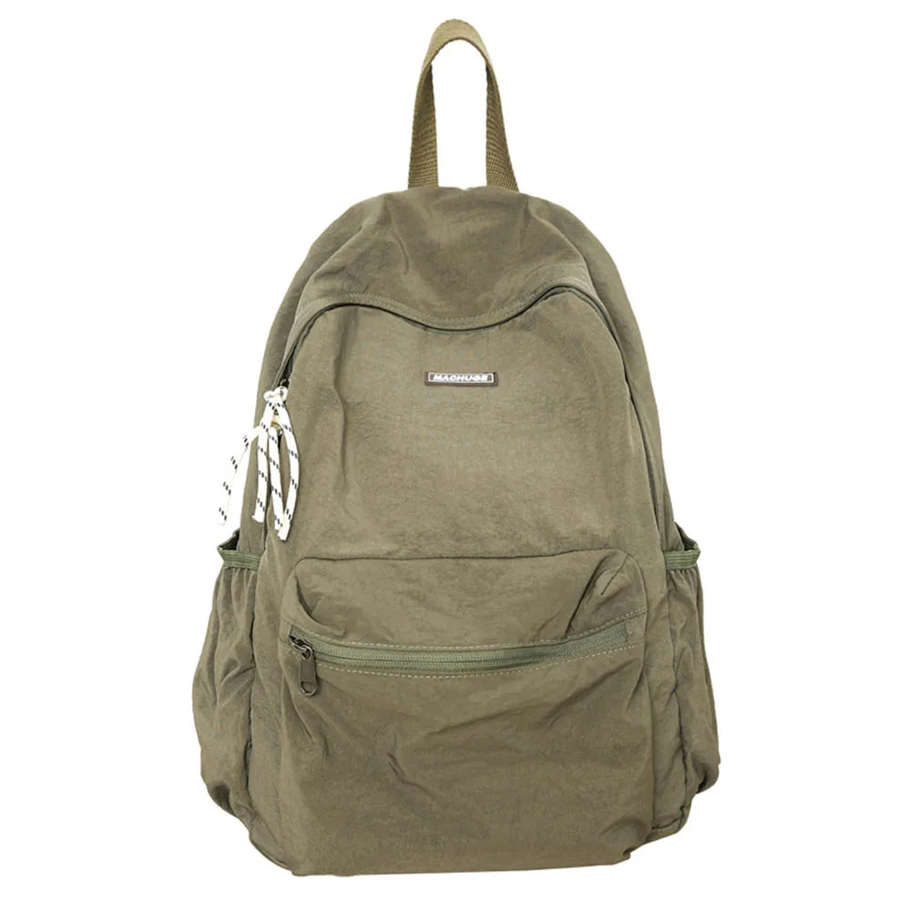 2025 New Foldable Backpack for Women, Large Capacity Backpack, Simple Korean Version Computer Backpack