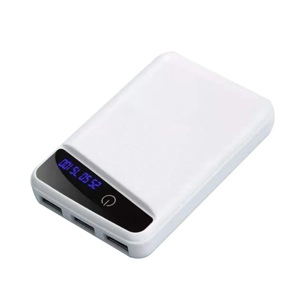 DIY Power Bank Box Rechargeable Flat Head Battery Charger Outer Case for Mobile Phone Tablet