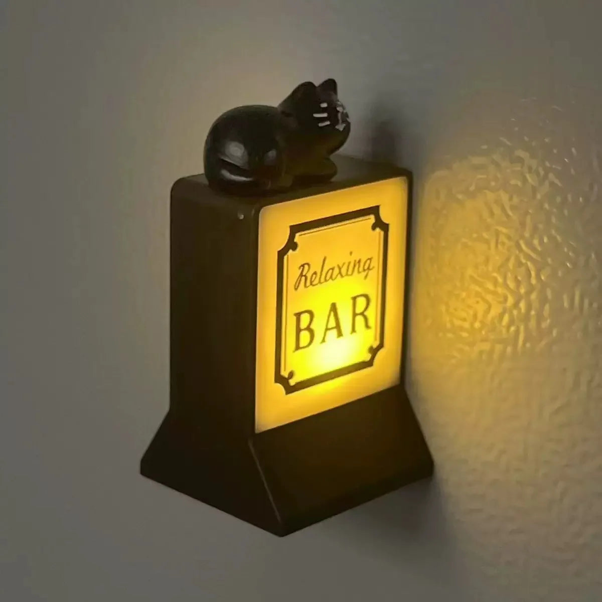 Retro Coffee Corner Creative Atmosphere Light Sign Fridge Magnet Magnetic Home Miniature Pegboard Coffee Shop Glowing Decoration