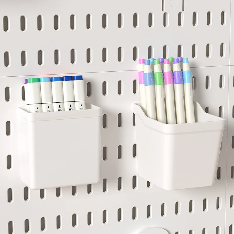 Neat Plastic Pegboard  Desk Organizer with Multiple Accessories for Home Office, Craft Room and Garage Display