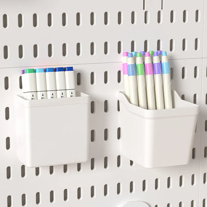 Neat Plastic Pegboard  Desk Organizer with Multiple Accessories for Home Office, Craft Room and Garage Display