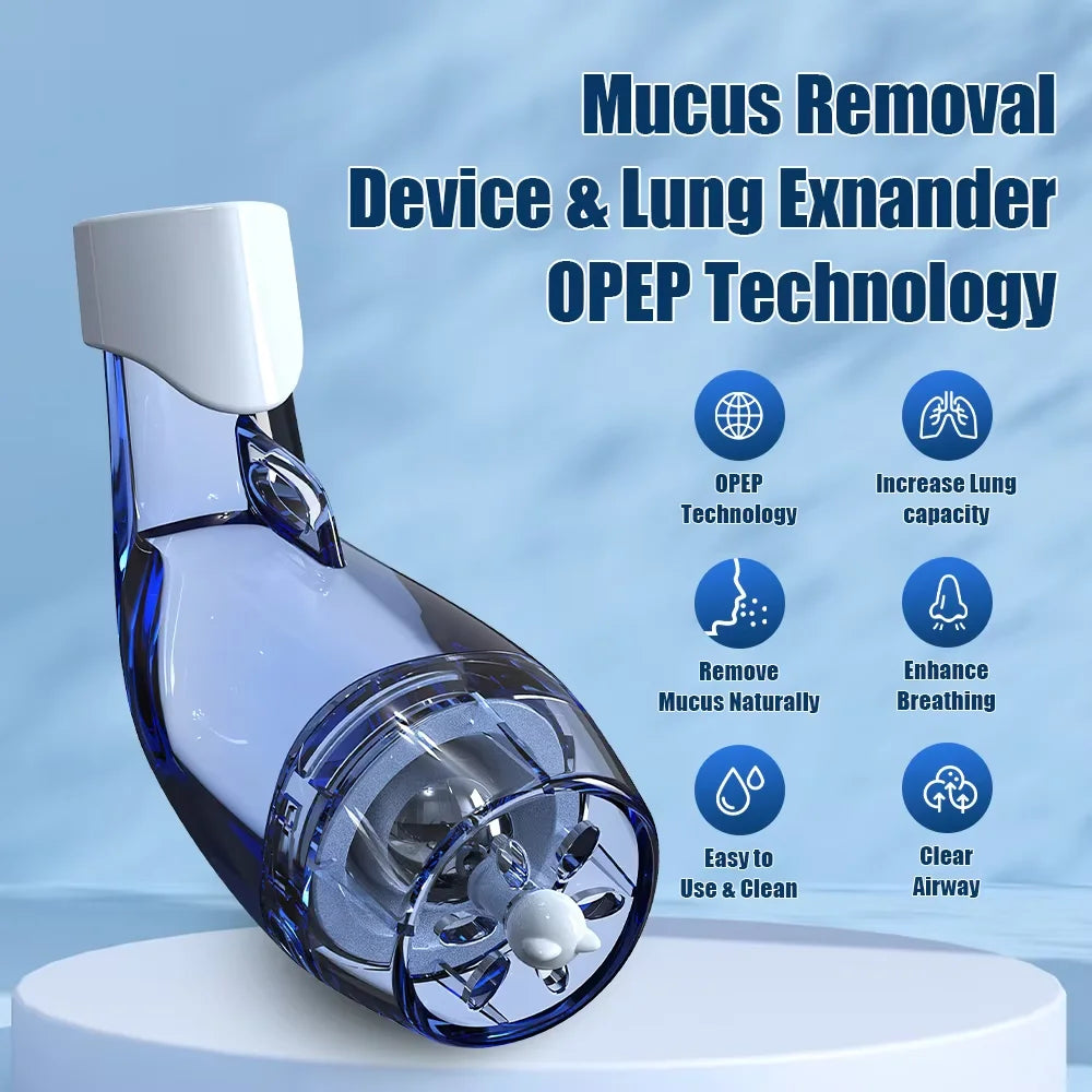Sonmol Nascool Mucus Removal Device, Mucus Clearance Aiyway Clear Lung Expander Phlegm Loosen Breathing Trainer Mucus Trainer
