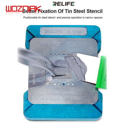 SUNSHINE ST-17A Ultra-Precision Tweezers For IC Chip Tinning Positioning Tweezers Tin Planting BGA Stencil Fixed Repair Tool