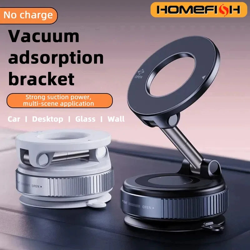 HOMEFISH K007 Magnetic Phone Holder｜Three-axis Rotation For Free Adjustment｜A Convenient Choice For Multiple Scenarios.
