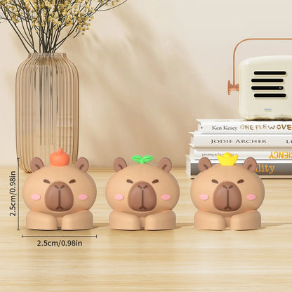 WORTHBUY Cute Desktop Cable Organizer Holder Winder Clips Desk Self-Adhesive Mobile Phone Data Cable Management Wire Cord Holder