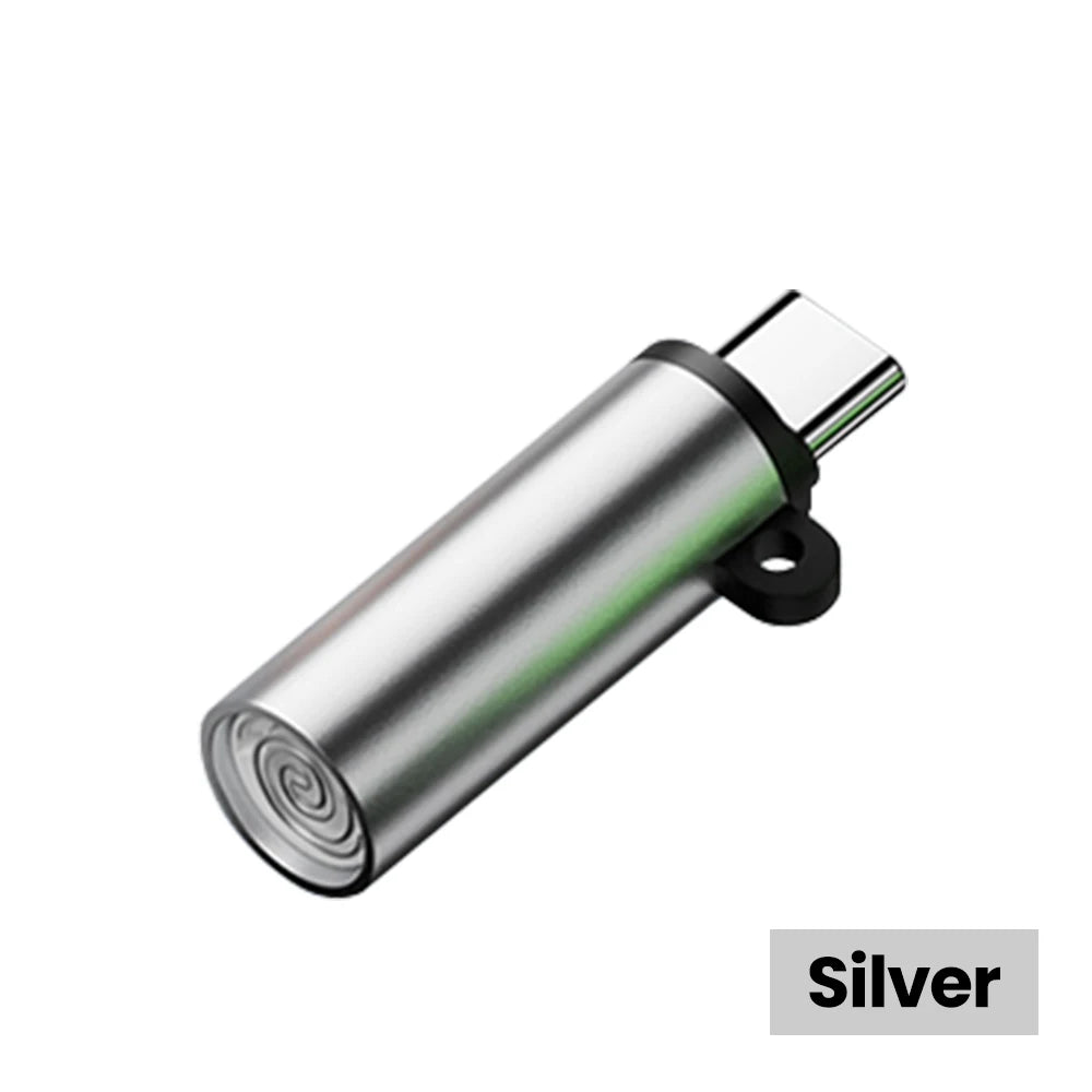 Type C Mini Cigarette Lighter Blow-to-Ignite Auto Shut-Off Outdoor Safety USB C Mobile Cigarette Lighter Adapter For iPhone 17