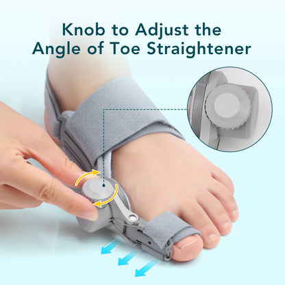 Toe Adjuster Orthotics Bone Thumb Adjustable Hammer Protector Hallux Valgus Adjuster Bunion Adjuster Orthopedic Tool Care