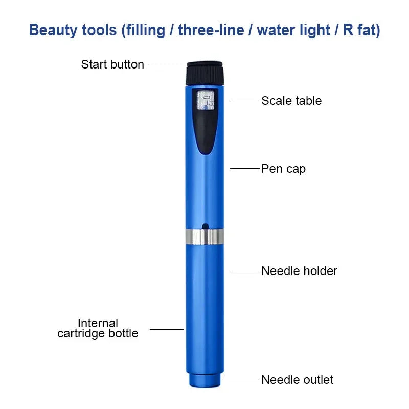 New Magic Pen Wrinkle Relief Injection Pen Three line Specialized Aseptic Instrument Beauty Consumables Beauty Salon