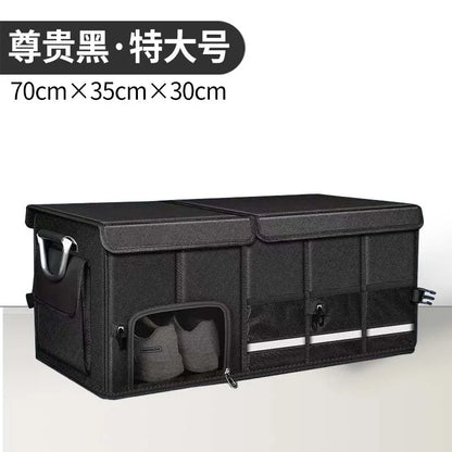 Foldable Waterproof Oxford Cloth Trunk Storage Box Large Capacity Car Organizer Portable for Camping Fishing Travel Accessories