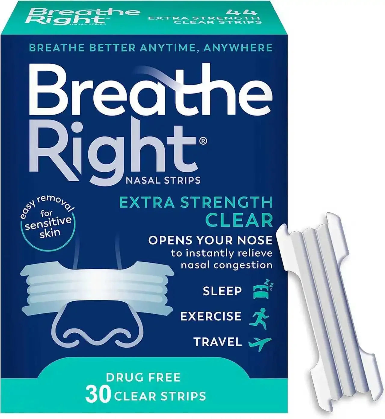 Anti-Snoring Nose Strips for Better Breathing Sleep Nasal Strips Exercise Air Inhalation Nasal Pads Improve Quality of Sleep