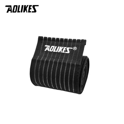AOLIKES 1PC 40-180cm Compression Bandage Protector Knee Support Brace Sports Elastic Elbow Straps Leg Bands Bandage Workout Wrap