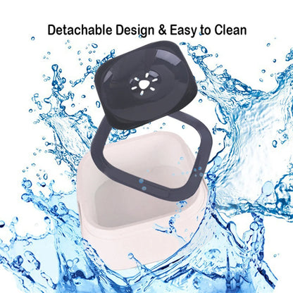 Outdoor Pet Floating Water Basin, Water Bowl, Car Mounted Bowl, Splash Proof And Spill Proof Water Dispenser For Dogs And Cats