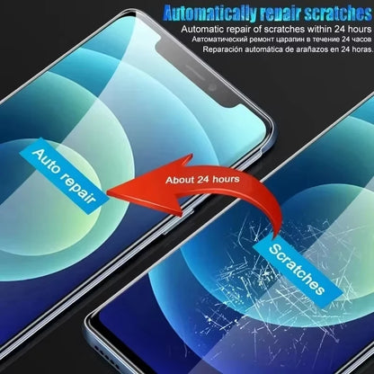 4Pcs Soft Hydrogel Film for iPhone 17 Pro Max 18 16 16e 15 13 14 12 11 Air Screen Protector for iPhone 7 8 Plus 13 12 Mini XS XR