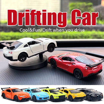 Drift Car Dashboard Ornament – Swinging Sports Car Decor