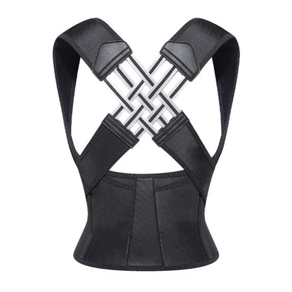 Back Brace Posture Support for Women and Men, Shoulder Straightener Adjustable Full Back Support Upper and Lower Back and Neck