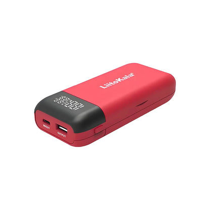 LiitoKala Lii-MP2 Dual Bay 18650/21700 Charger & QC3.0 PD3.0 Power Bank (No Battery)Input/Output Digital Display