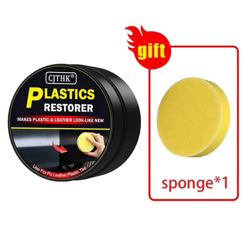 Car Plastic Restorer and Leather Coating – Back to Black Gloss