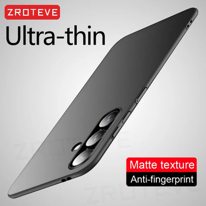 For Samsung S25 Case ZROTEVE Slim Matte Hard PC Cover For Samsung Galaxy S24 S23 Ultra S22 Plus S20 S21 FE S10 S10e Phone Cases