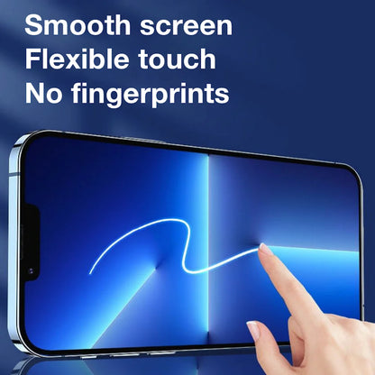 5Pcs For iPhone 17 16e 16 15 14 13 12 11 XR XS Pro Max Plus Screen Protector Toughened Glass Phone With Install Kit Remove