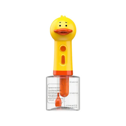 Automatic Pet Foam Dispenser, Yellow Duck Shaped Electric Foam Machine, USB Charging Pet Grooming Accessory