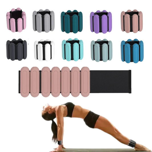 Adjustable Wrist Weights for Walking, Running, Yoga, and Gym