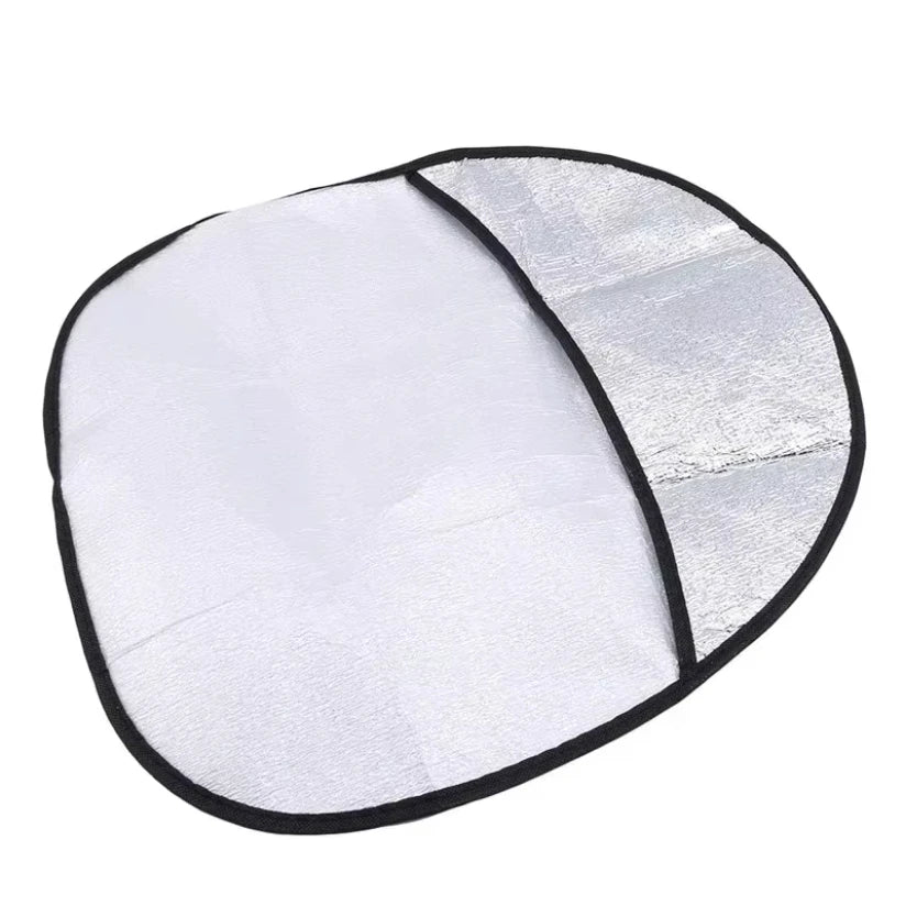 Double Heat Insulation Sunshade Cover Protection Foldable Anti-uv Sunscreen Car Interior Supplies for All Car Steering Wheel