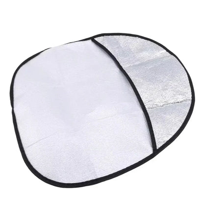 Double Heat Insulation Sunshade Cover Protection Foldable Anti-uv Sunscreen Car Interior Supplies for All Car Steering Wheel