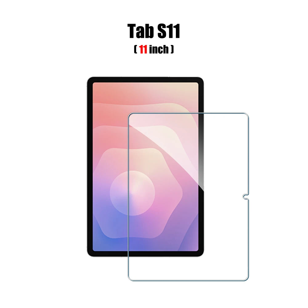 Tempered Glass Screen Protector For Samsung Galaxy Tab S6 Lite A9 Plus S8 S9 Plus Ultra S7 Fe S9 Fe 12.4 A8 S10 S11 Film