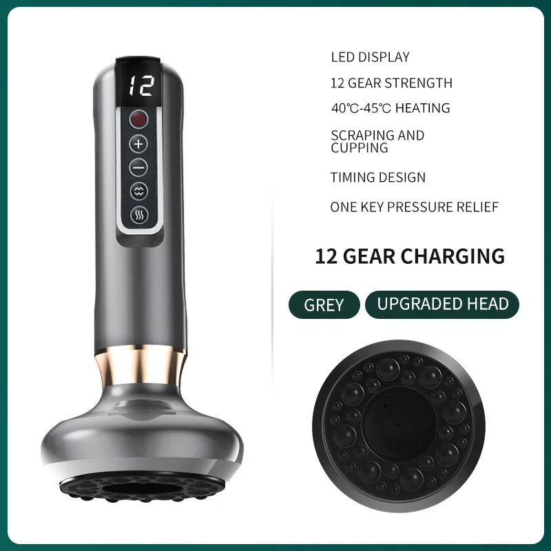 Smart Electric Vacuum Cupping & Massage Device