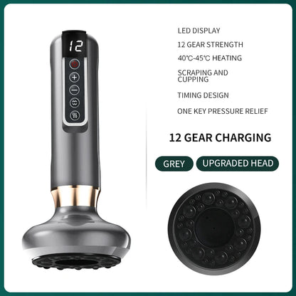 Smart Electric Vacuum Cupping & Massage Device