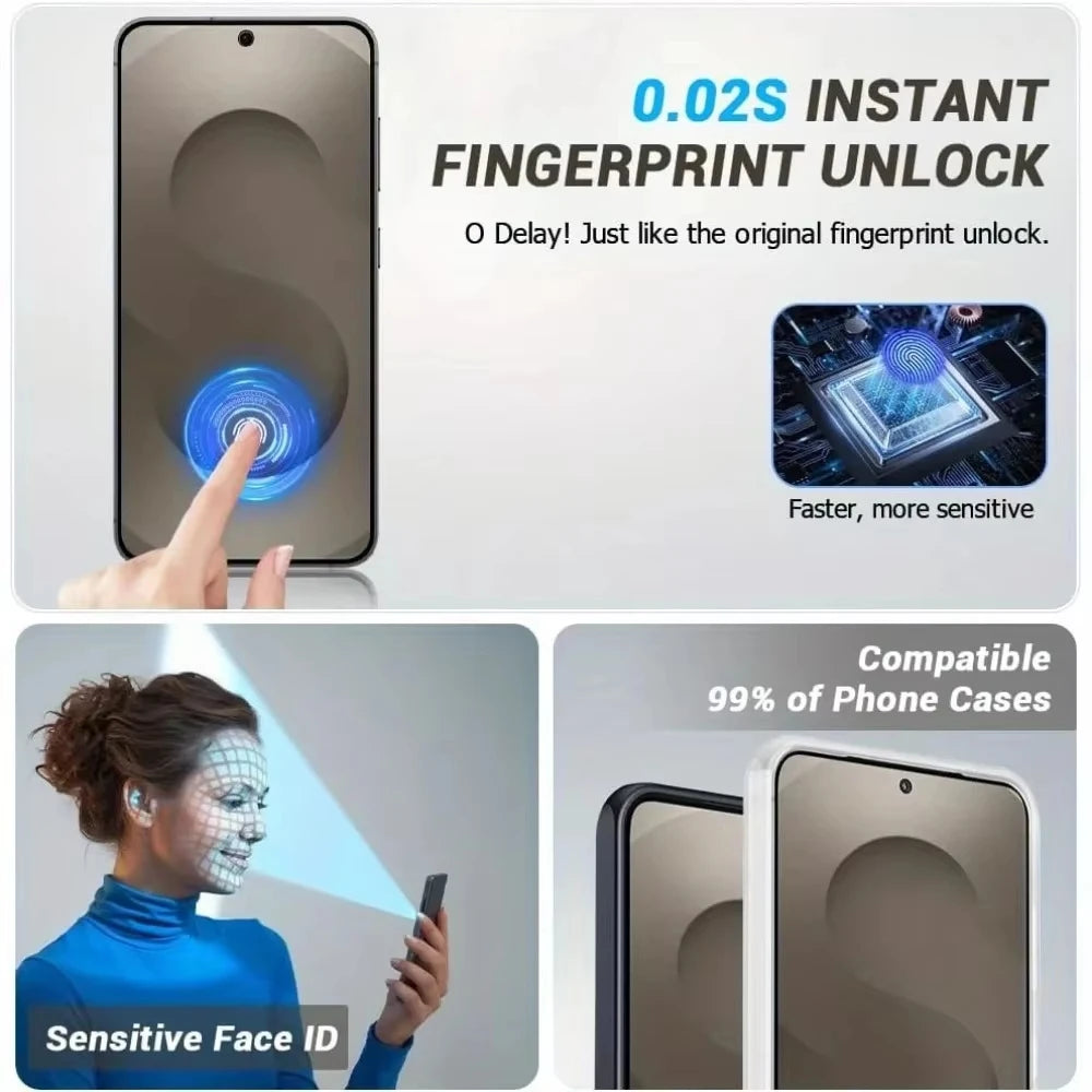 Oleophobic Coating Tempered Glass For iPhone 17 Pro Max 16 15 14 Plus Air 13 12 Mini 11 XR XS Dust Free Install Screen Protector