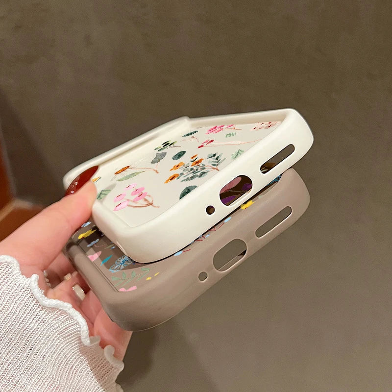 Flowers Printing Case For Google Pixel 10 8 7 Pro 10 9 Pro XL 9A 8A 7A Shockproof Soft TPU Silicone Phone Cover For Pixel 8 Pro