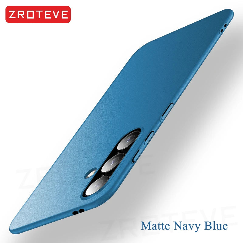 For Samsung S25 Case ZROTEVE Slim Matte Hard PC Cover For Samsung Galaxy S24 S23 Ultra S22 Plus S20 S21 FE S10 S10e Phone Cases